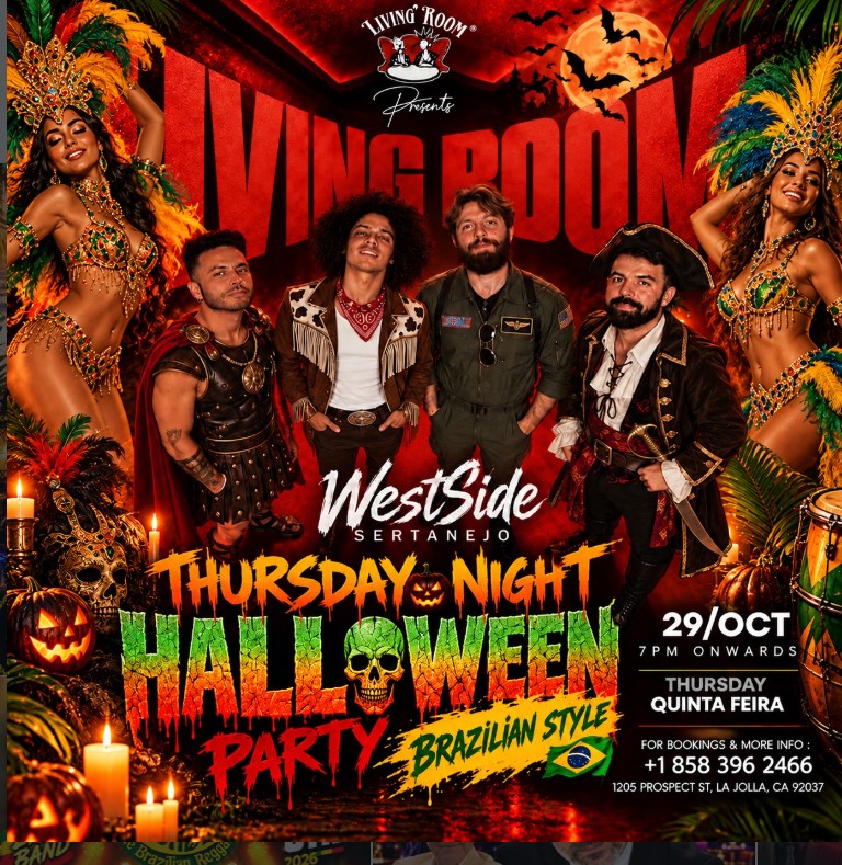 Halloween Party at Living Room Lounge