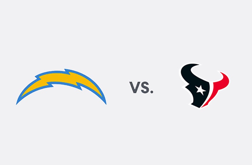 Chargers vs. Texans