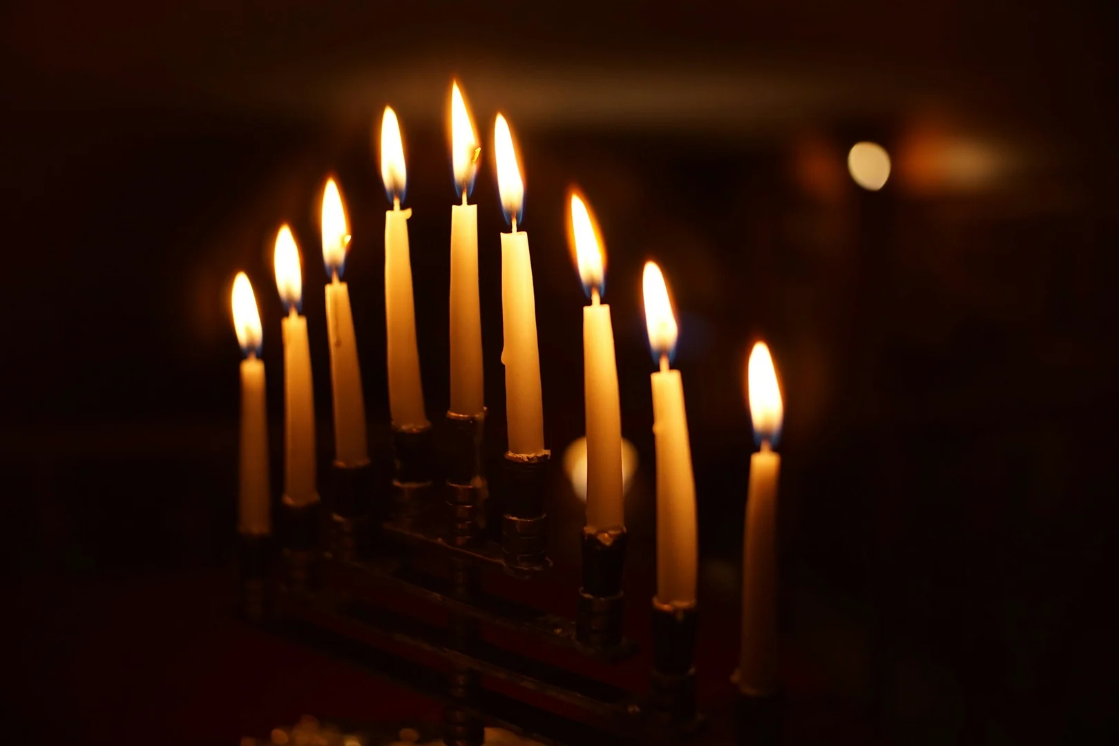 Hanukkah Menorah Lighting and Blessing