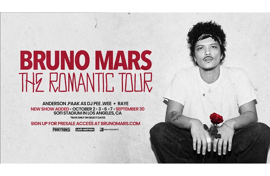 Bruno Mars: The Romantic Tour