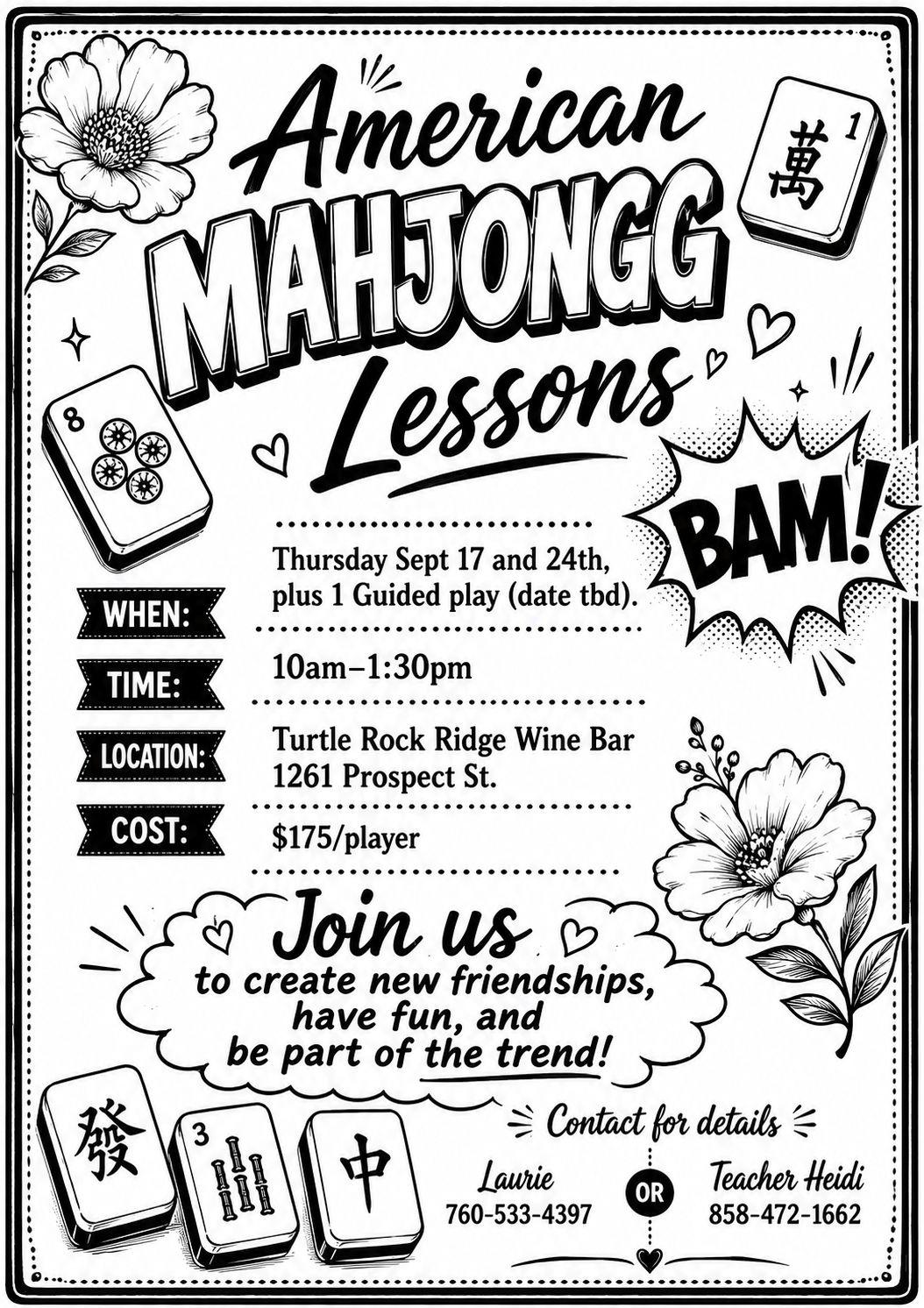 American Mahjongg Lessons