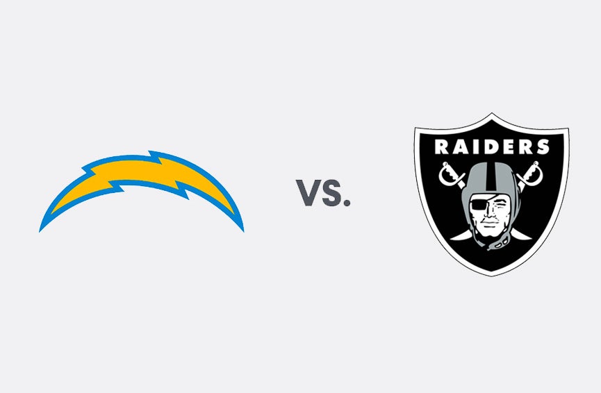 Chargers vs. Raiders