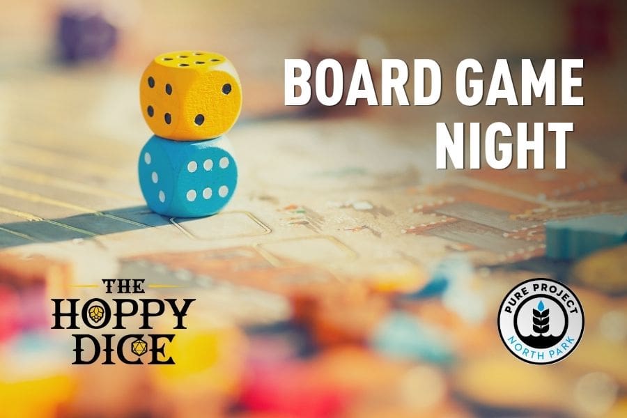 Board Game Night with The Hoppy Dice